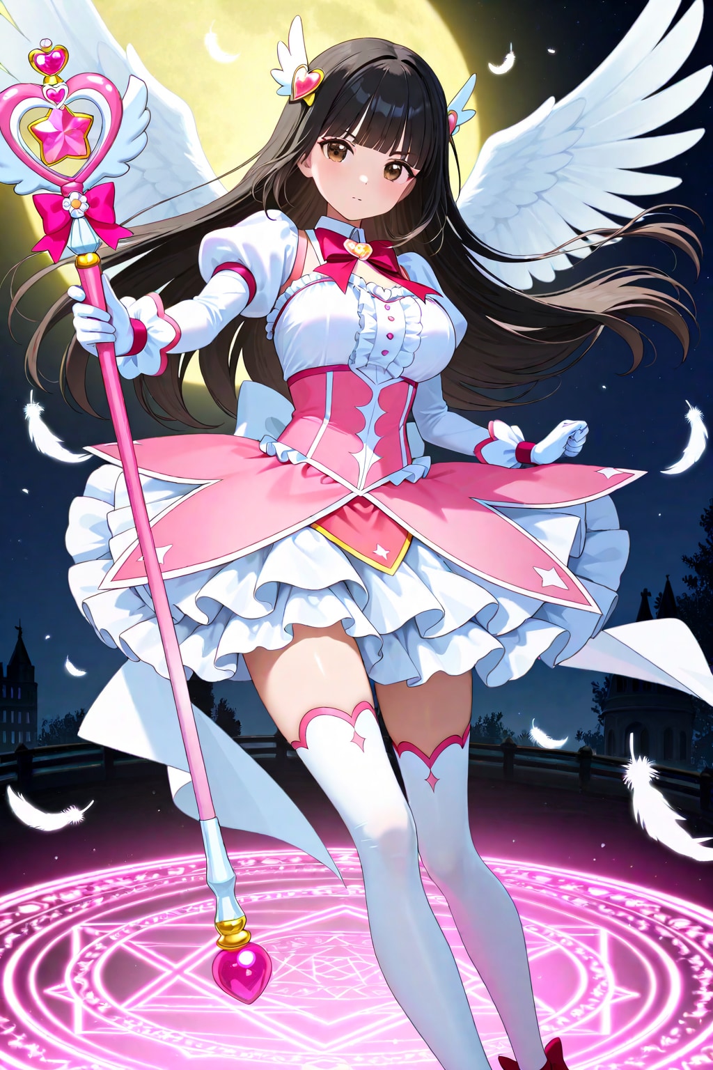 黒髪ロングでコスプレがチャームポイント
