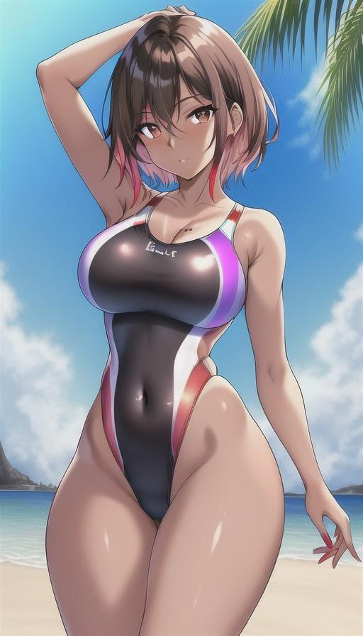 桐島カナ54（競泳水着その2）