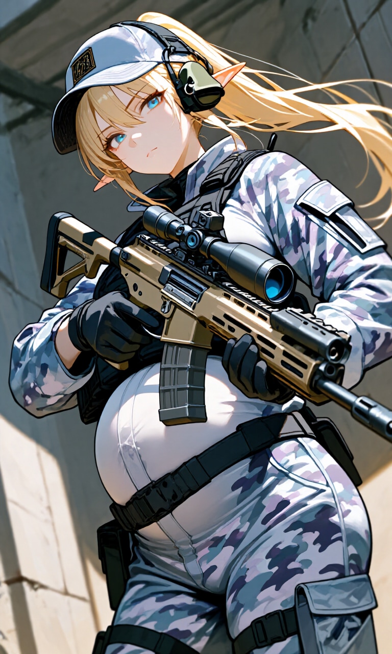 異世界ミリタリー妊婦シリーズその１２２ | の人気AIイラスト・グラビア