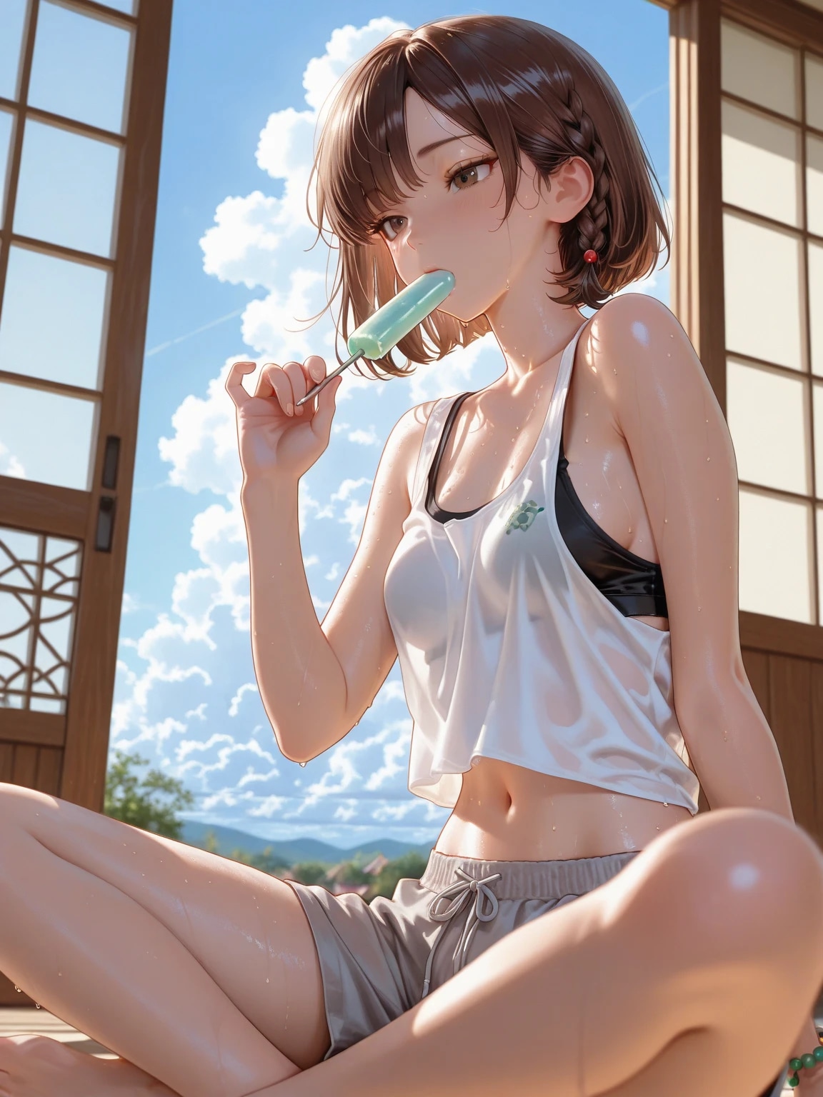 ひとときの涼