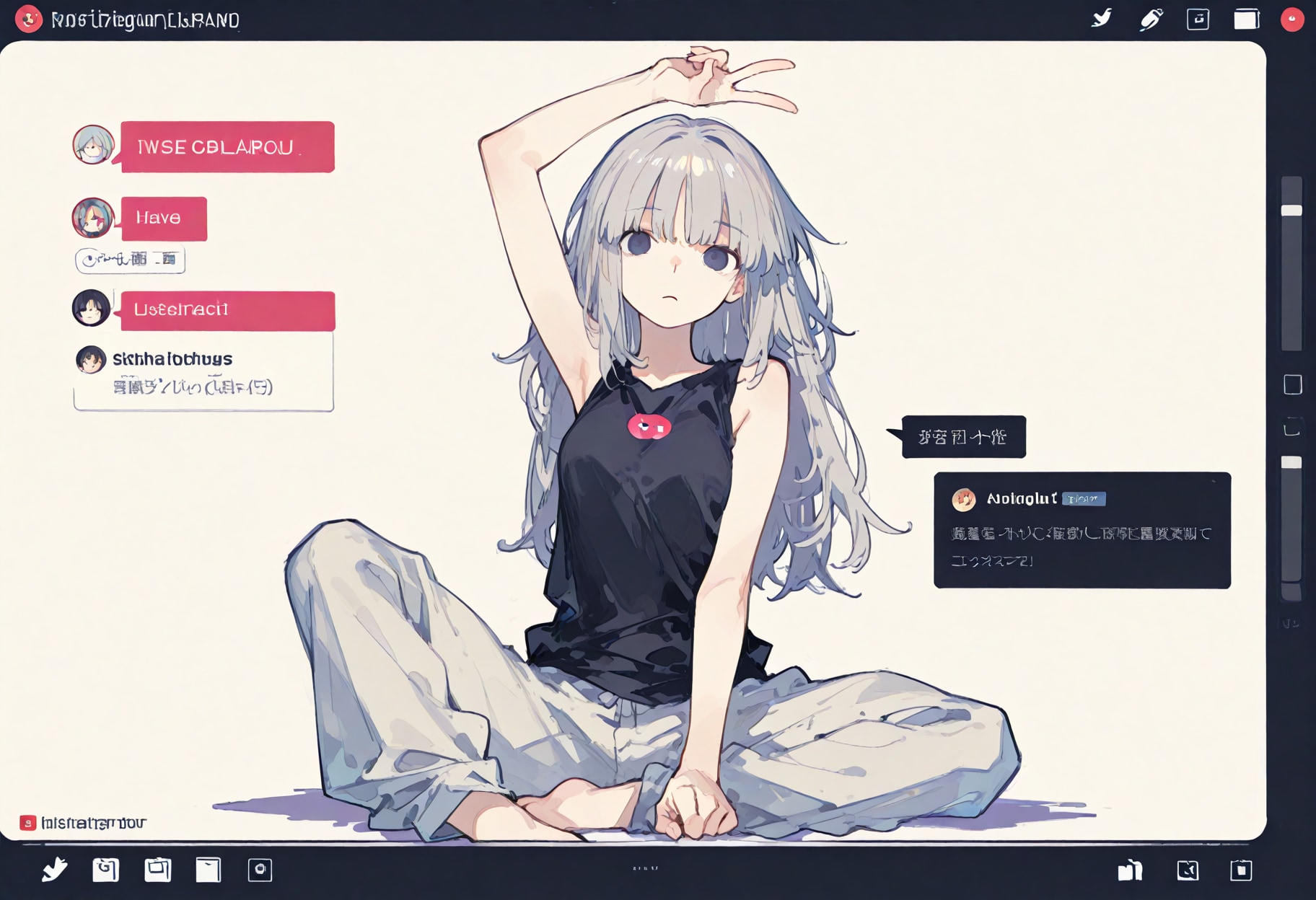 instagirl | の人気AIイラスト・グラビア