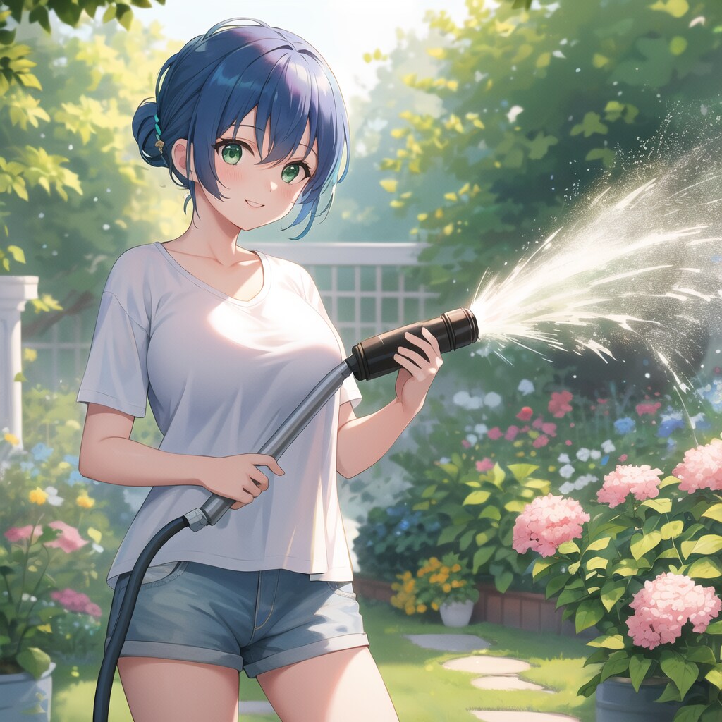 水撒き | の人気AIイラスト・グラビア