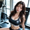 汗だく女子13 2枚目