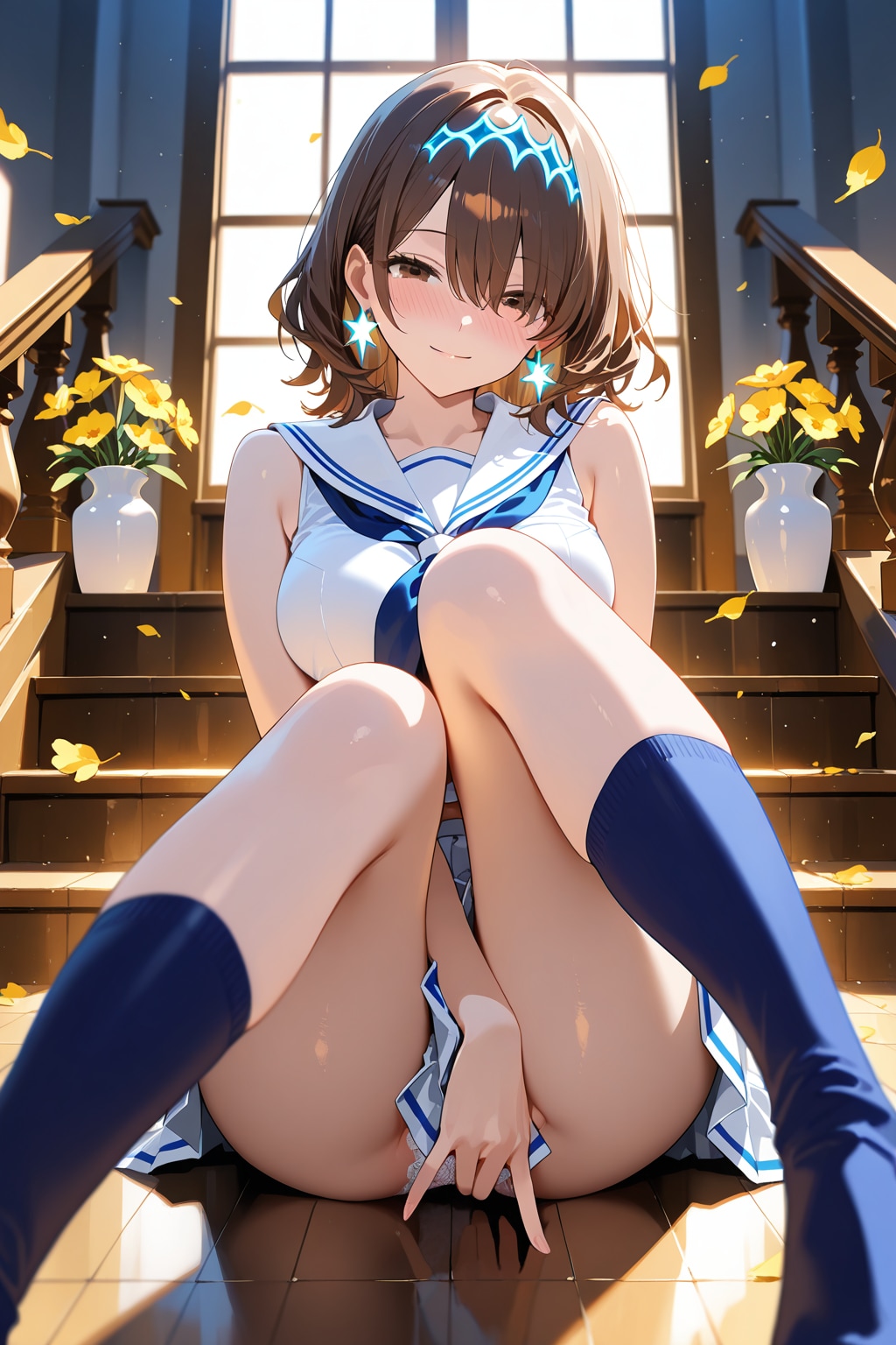 そう簡単には♡　見せないつもりのお姉さん