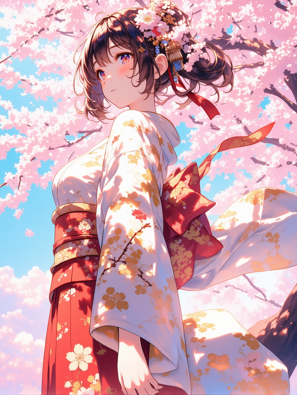 雪中桜_0