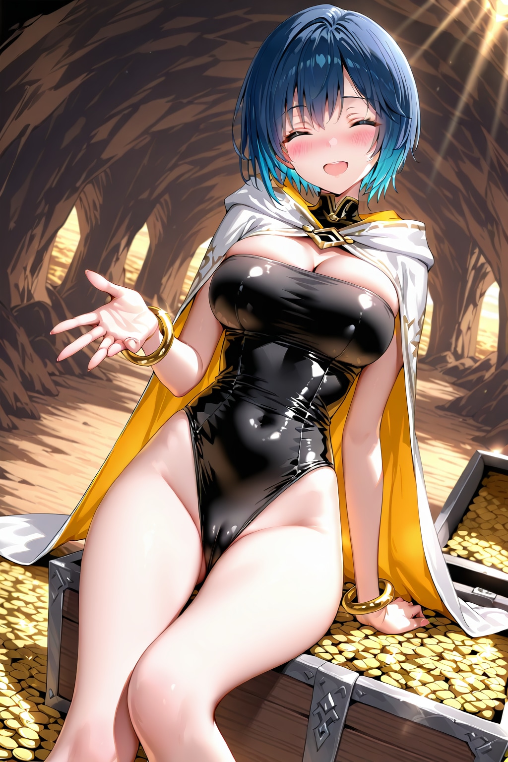 ダンジョン探索ゲーム風主人公_3 冒険成功