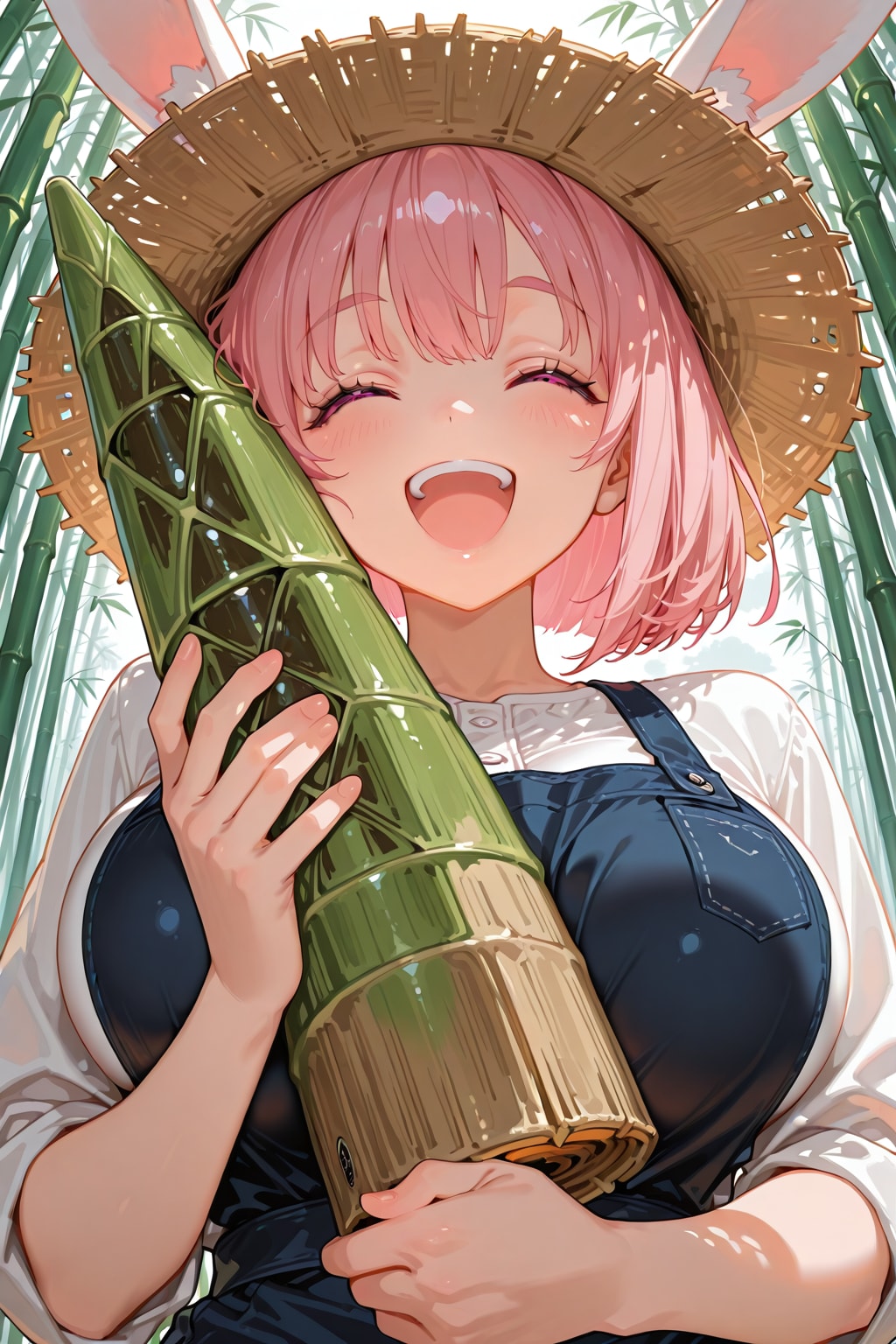 大きいたけのこ採れたよ💕