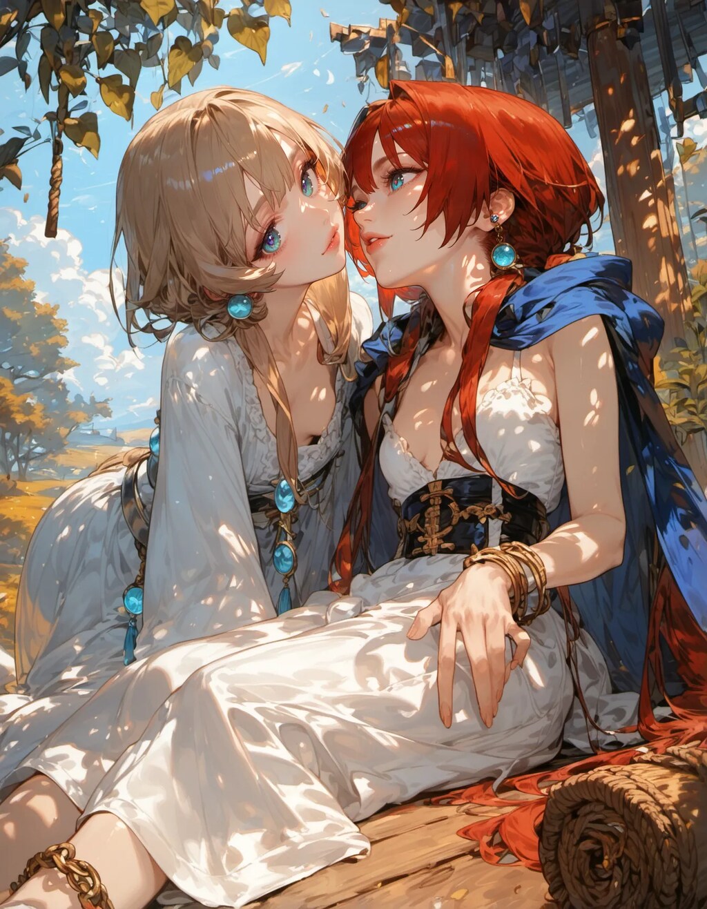 Forest Goddesses Embrace