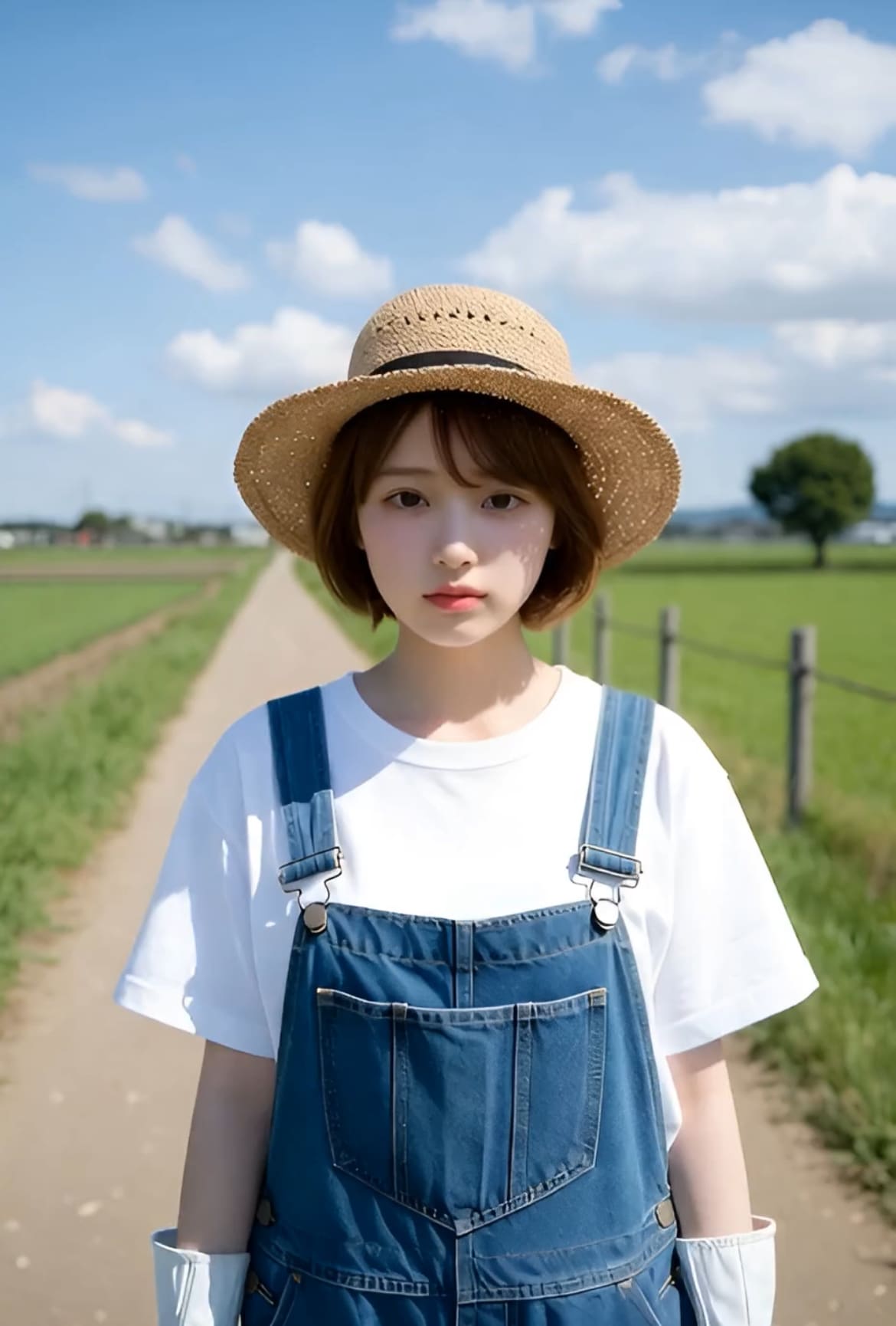 田舎の女の子