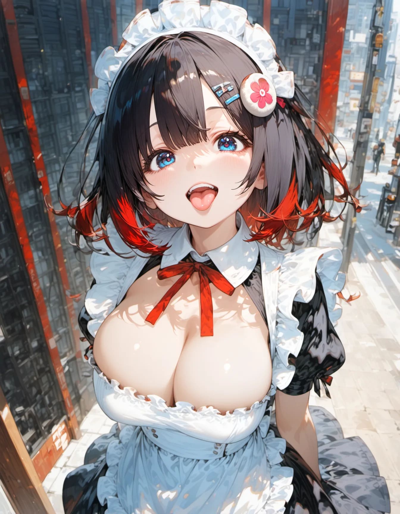A Smile Above the Endless Streets