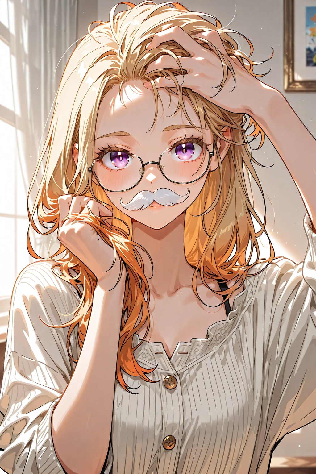 やっぱ髪でバレるか〜 | の人気AIイラスト・グラビア
