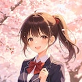 女の子、アニメ風のイラスト 5枚目