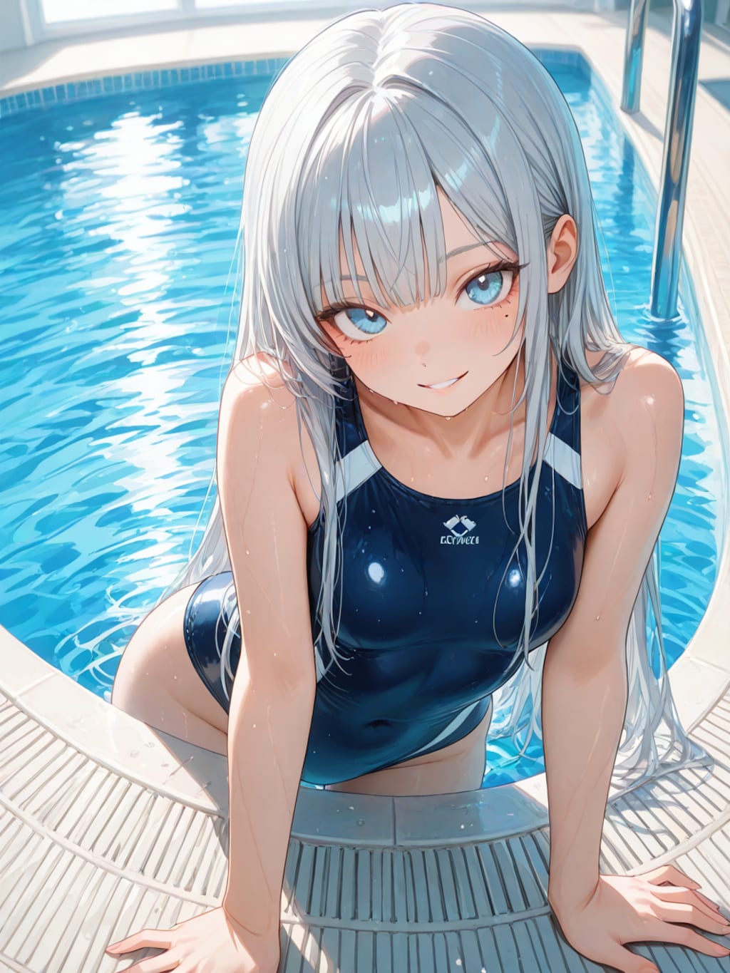 水泳フォーム　白雪レイナ