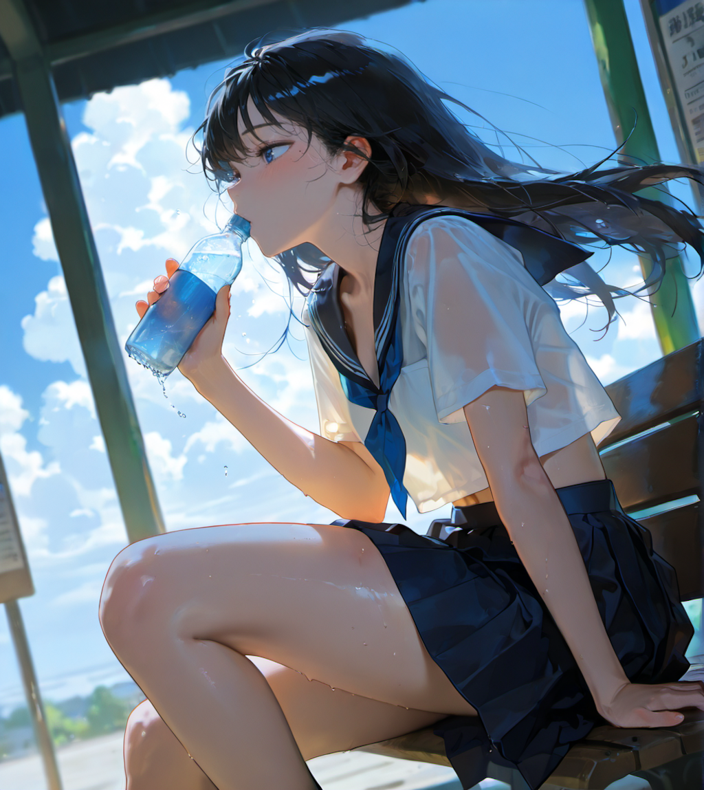 水分補給　３種盛り