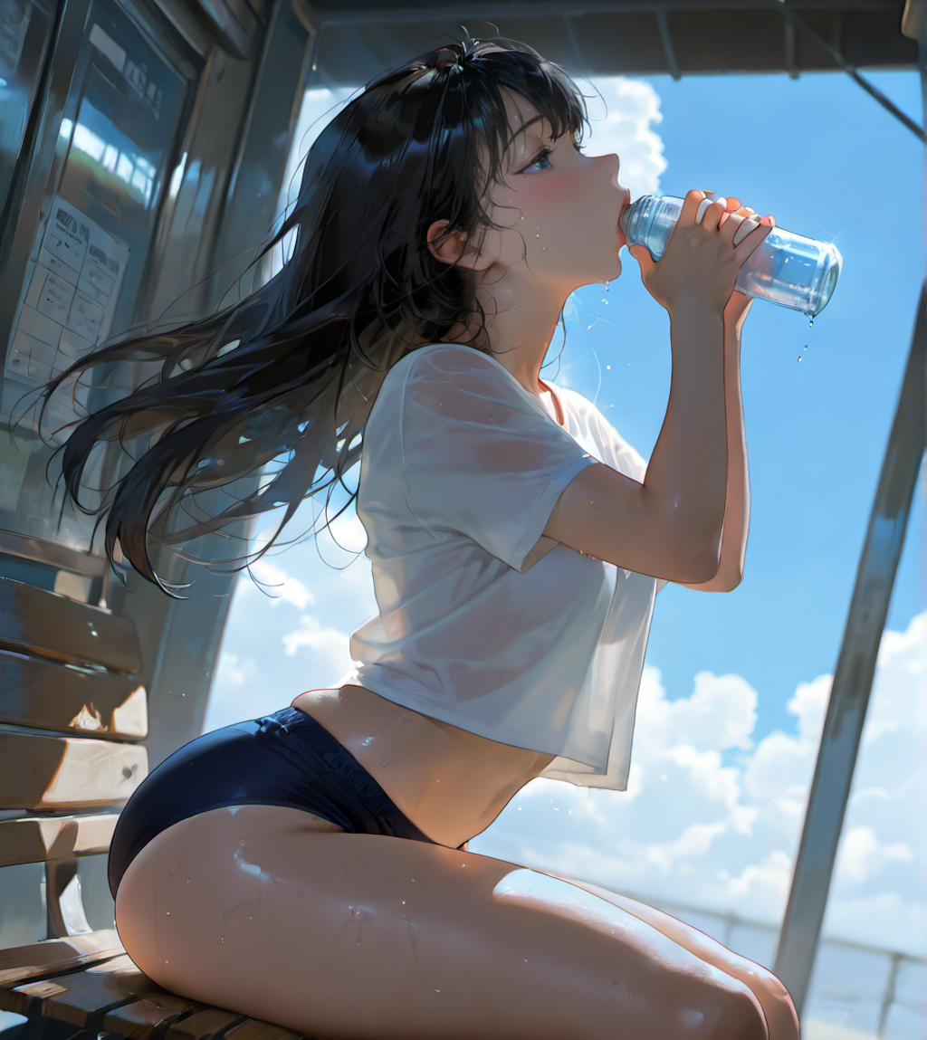 水分補給　３種盛り