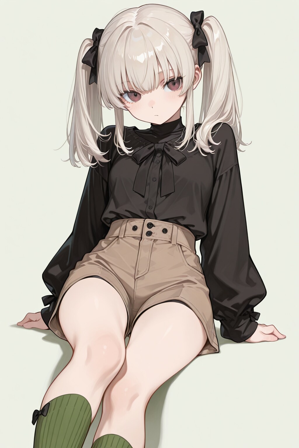 ブロンド髪の似合う女の子