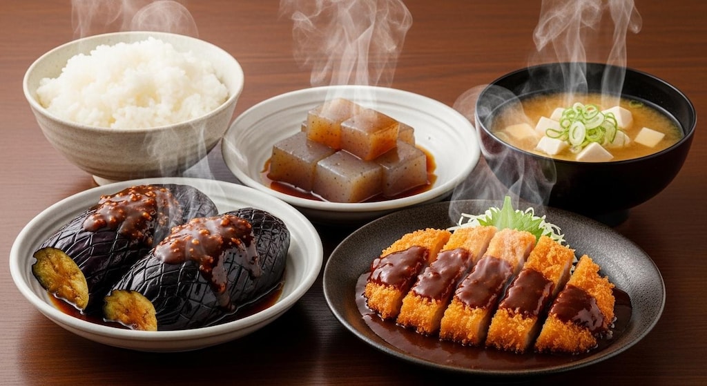 摩訶不思議食堂の味噌料理膳
