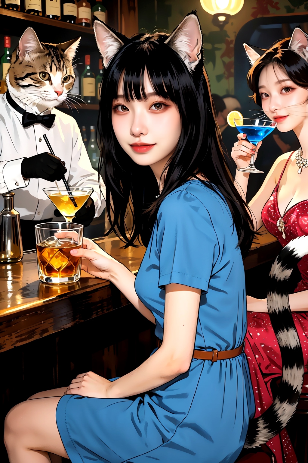 【ウチの娘シリーズ】すごく不思議なBarへ行ってきた美沙さん