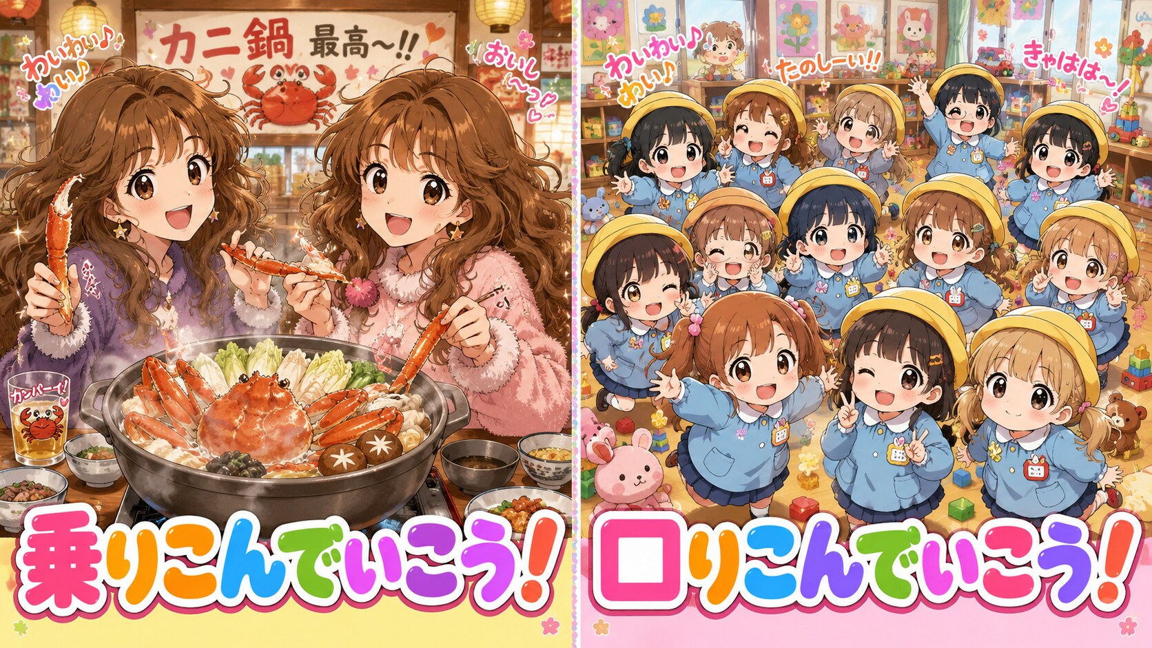 □りこんでいこう！