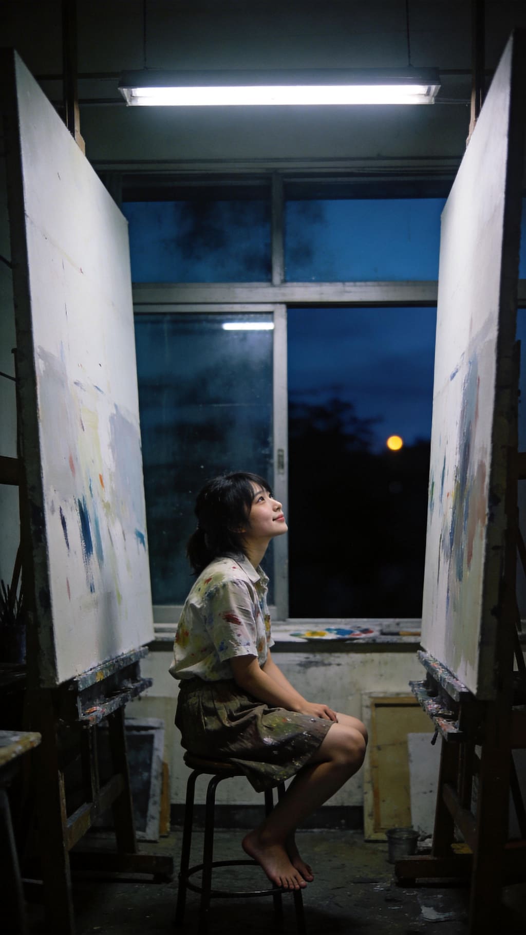 Coloring the Silence of Dusk