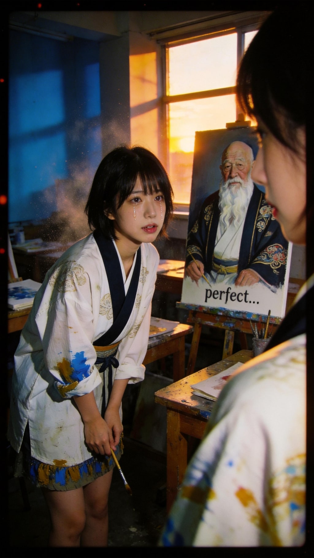 Coloring the Silence of Dusk