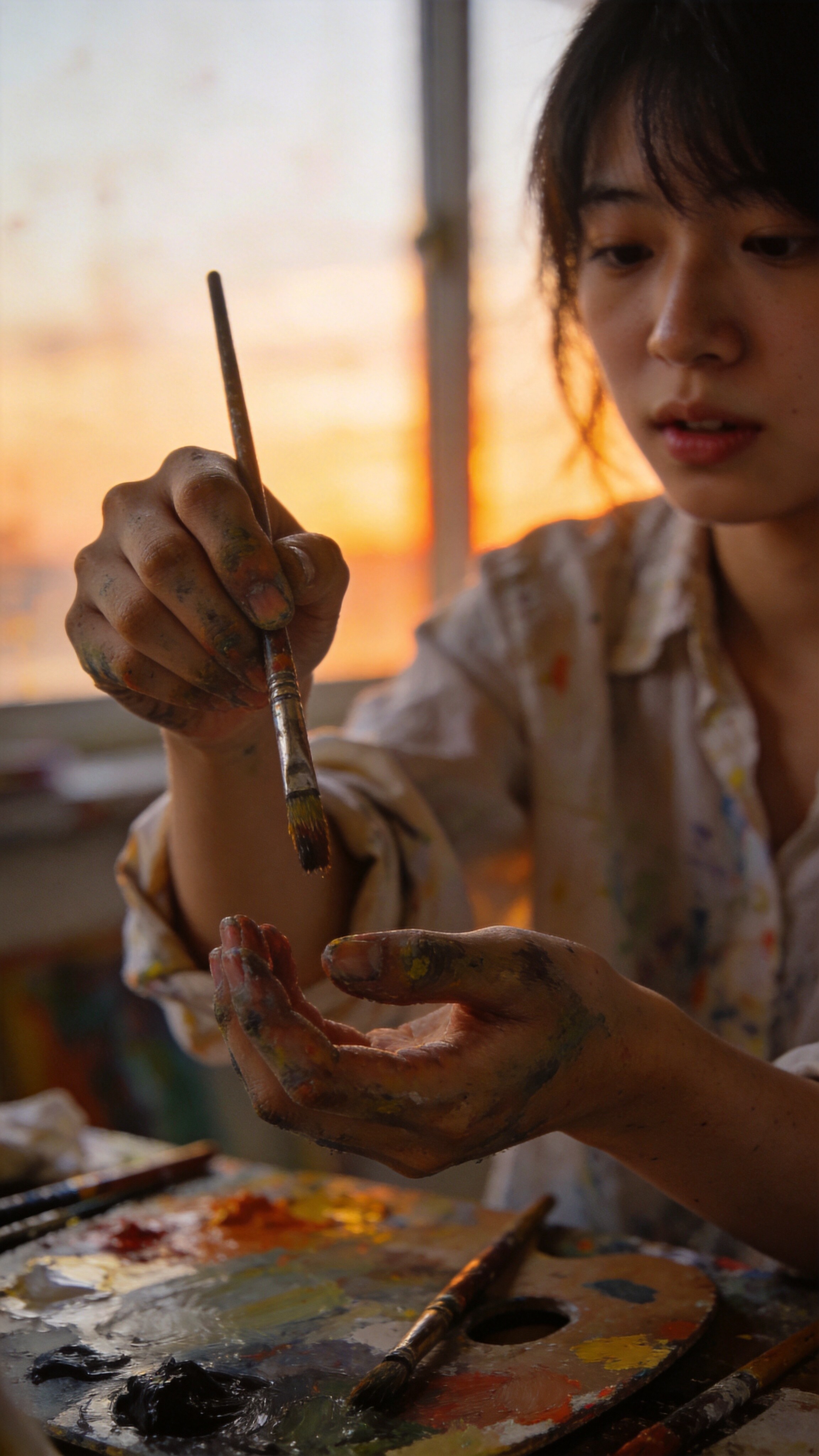 Coloring the Silence of Dusk | の人気AIイラスト・グラビア