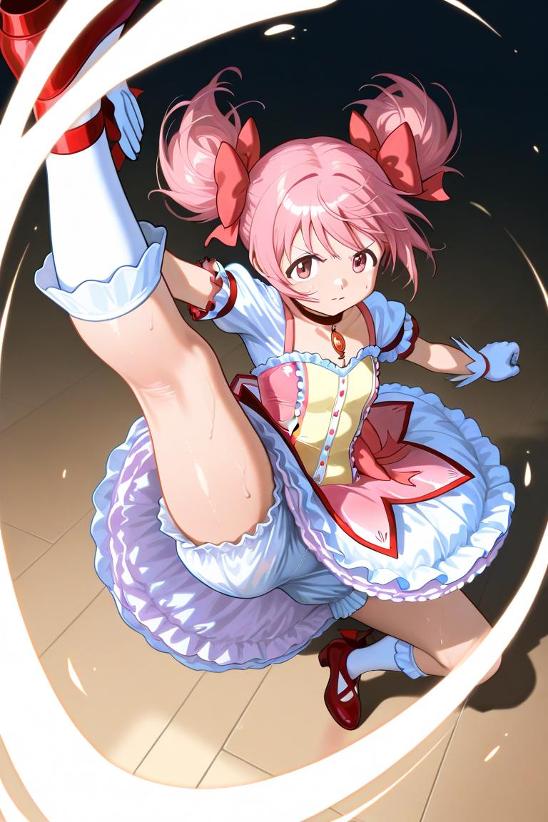 魔法少女まどか☆マギカ　鹿目まどか　キック2