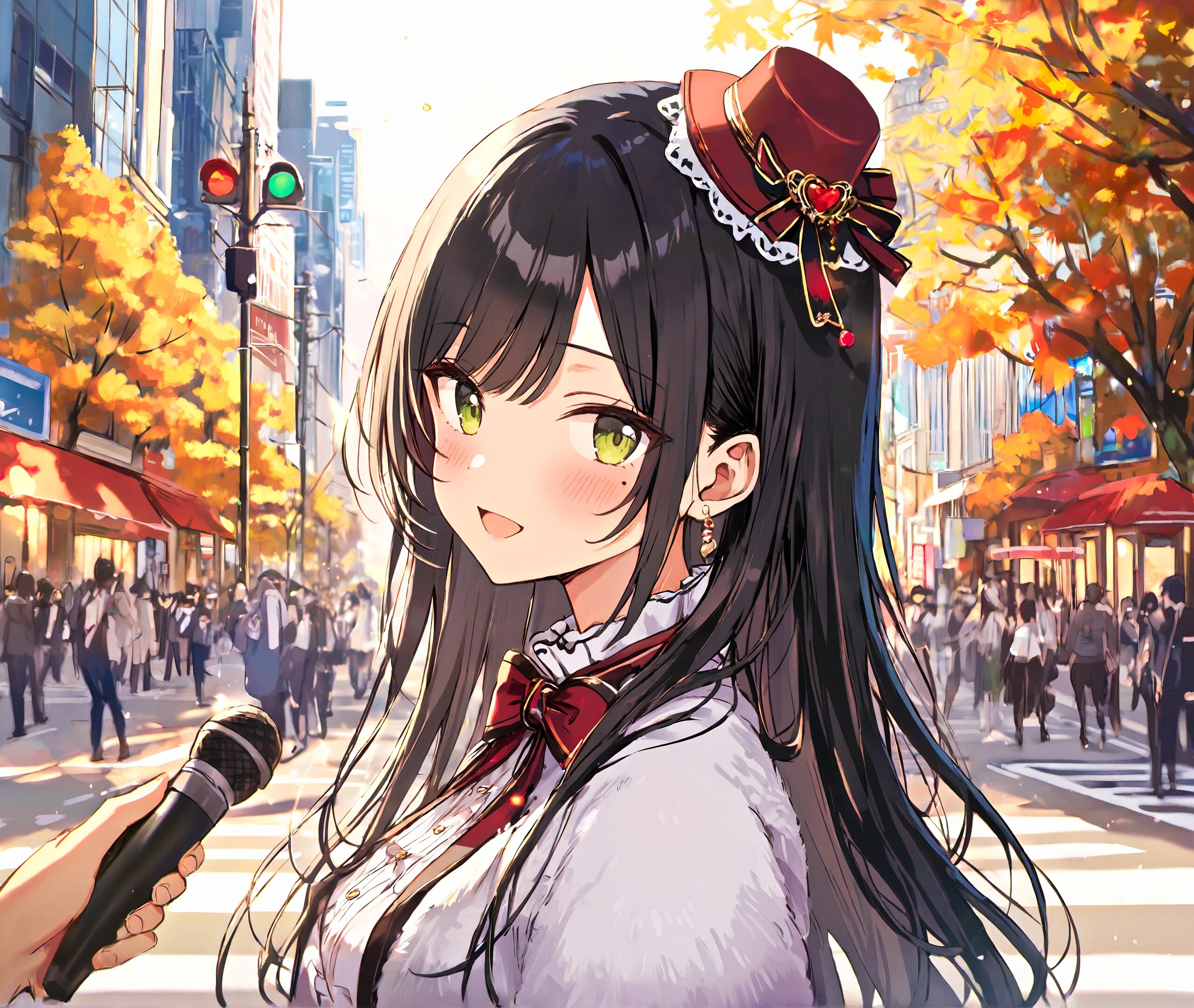 街角インタビュー | の人気AIイラスト・グラビア