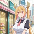 小林さんちのメイドラゴン　トール　🐲　商店街で買い物！ 2枚目