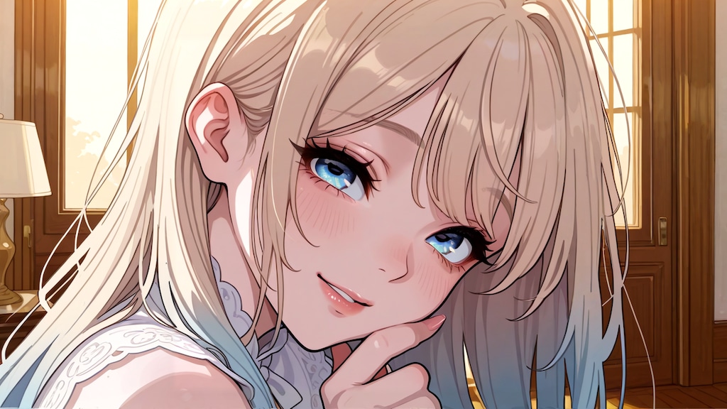 照れちゃってどうしたのかしら