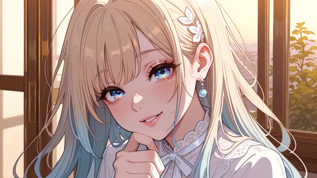 照れちゃってどうしたのかしら