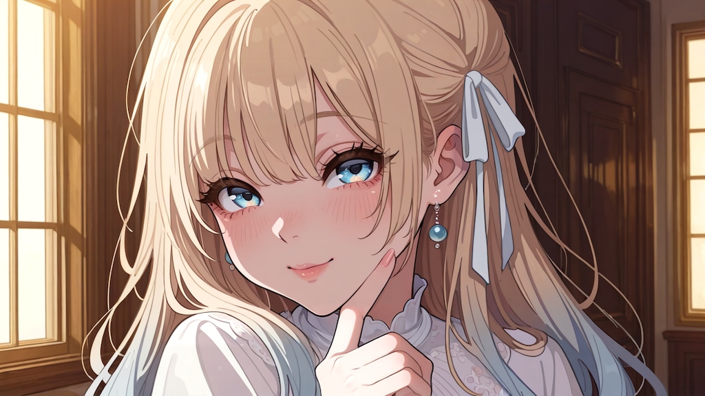 照れちゃってどうしたのかしら