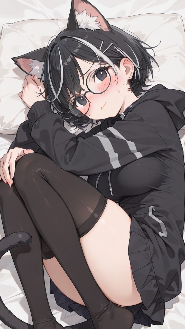 ネコ耳のたぬきちゃん