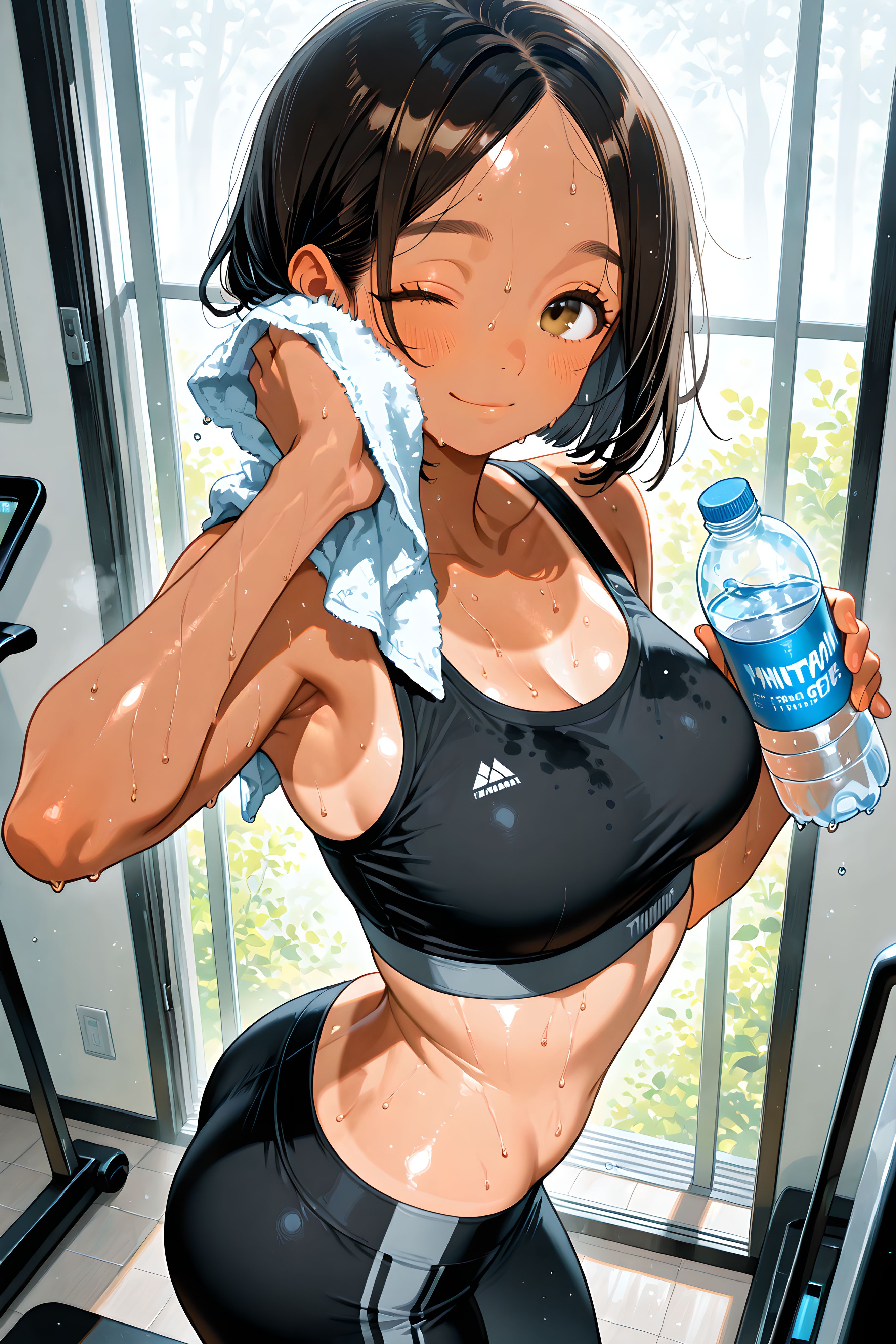 いい汗かいたね