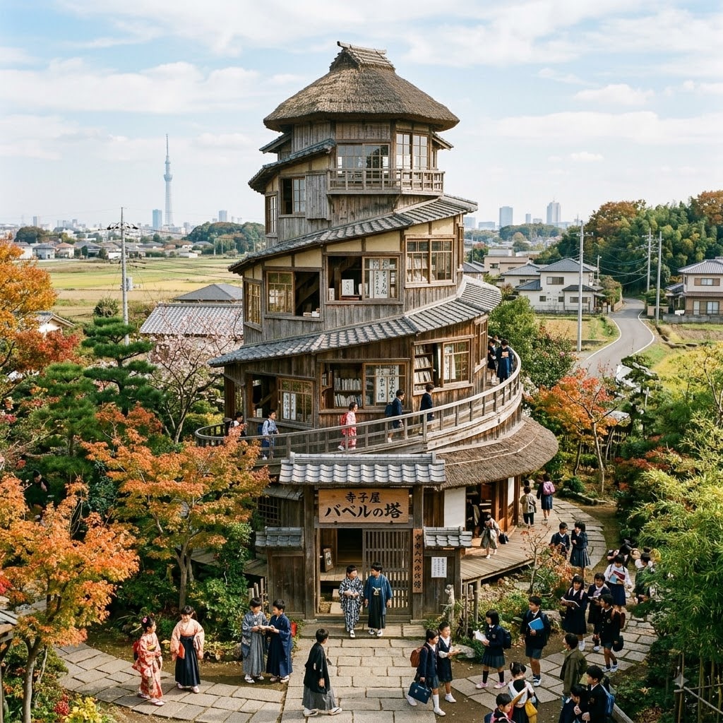 バベルの塔っぽい寺子屋