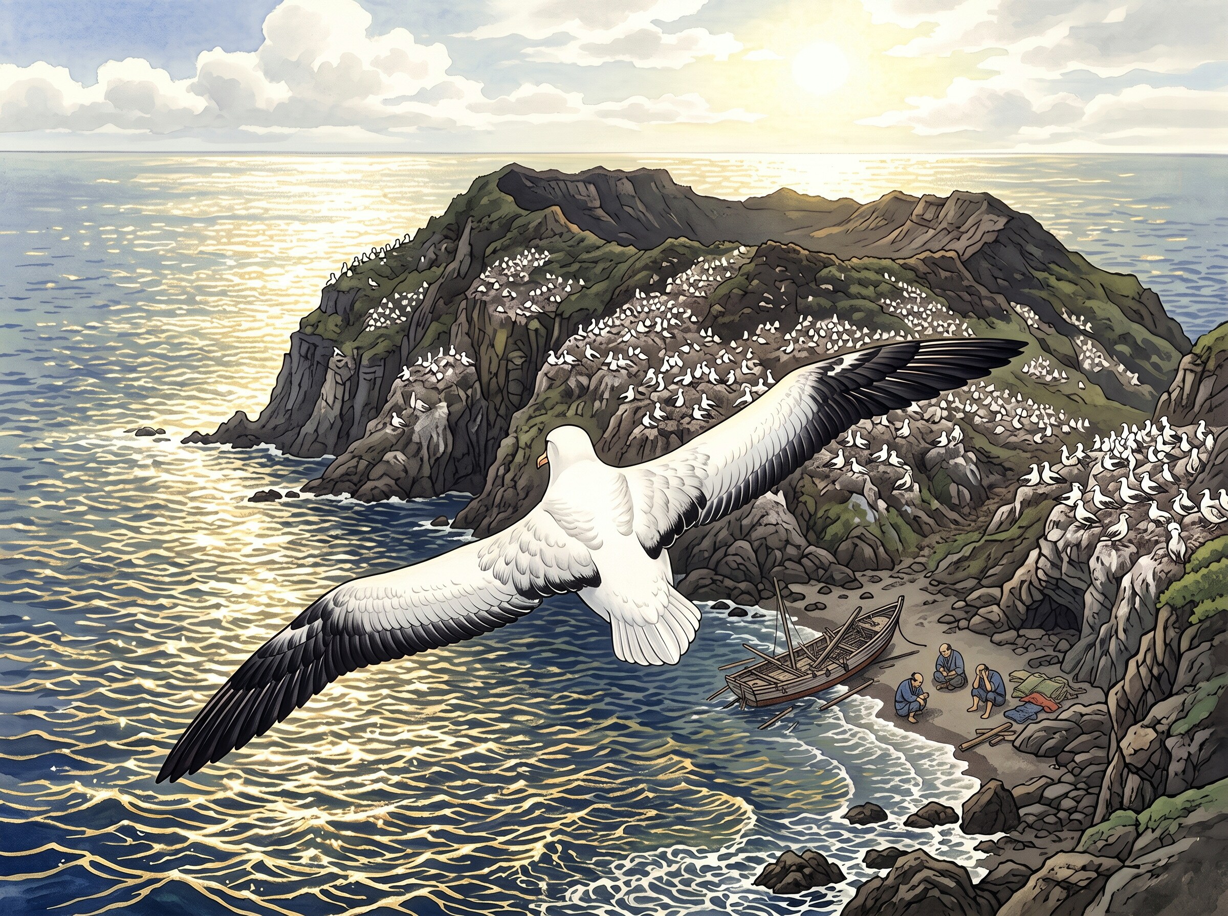 鳥島 | の人気AIイラスト・グラビア
