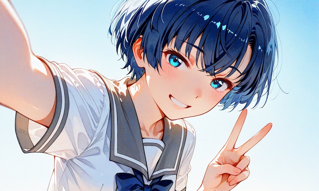 セーラー少女だ柑菜ちゃん