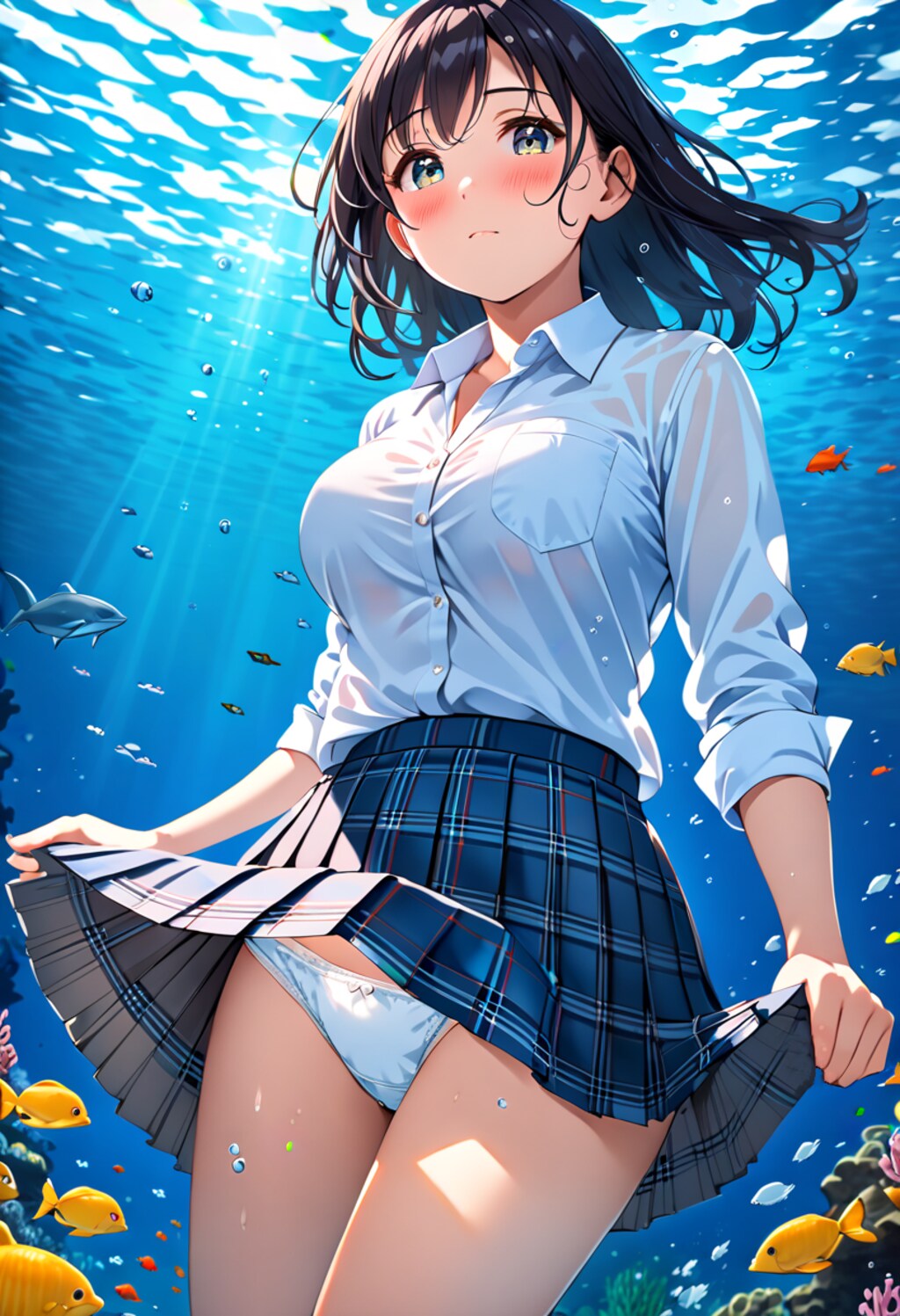 たくし上げ #21　Underwater