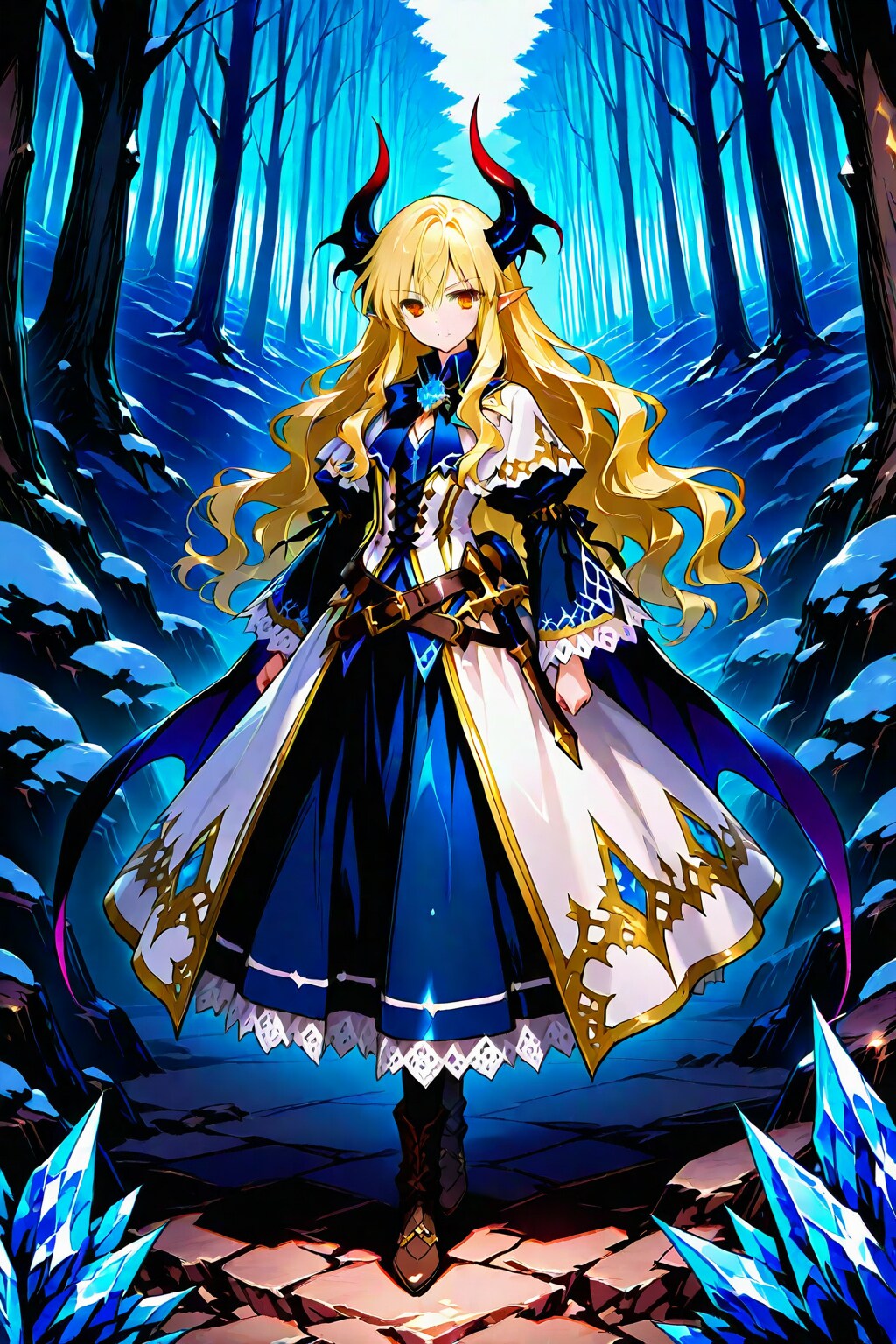 金髪騎士(氷花の騎士)_20250615