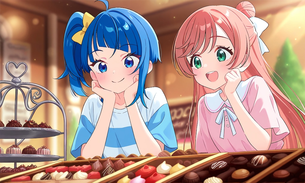 【バレンタイン】チョコ選び・ソラまし。