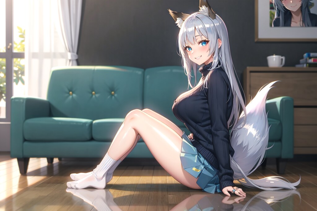 自宅の人妻さん