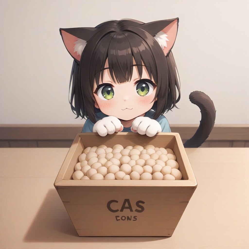 猫の手は撒けない
