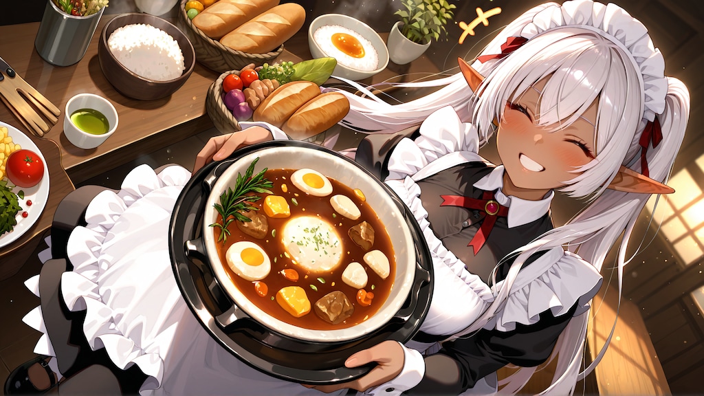 エルフのメイドさん 2