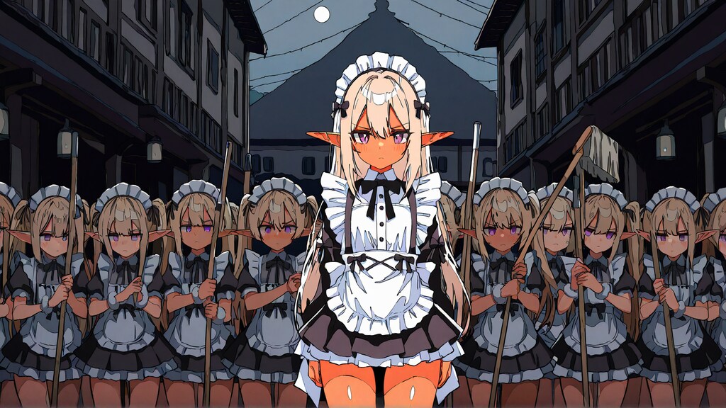 エルフのメイドさん 2