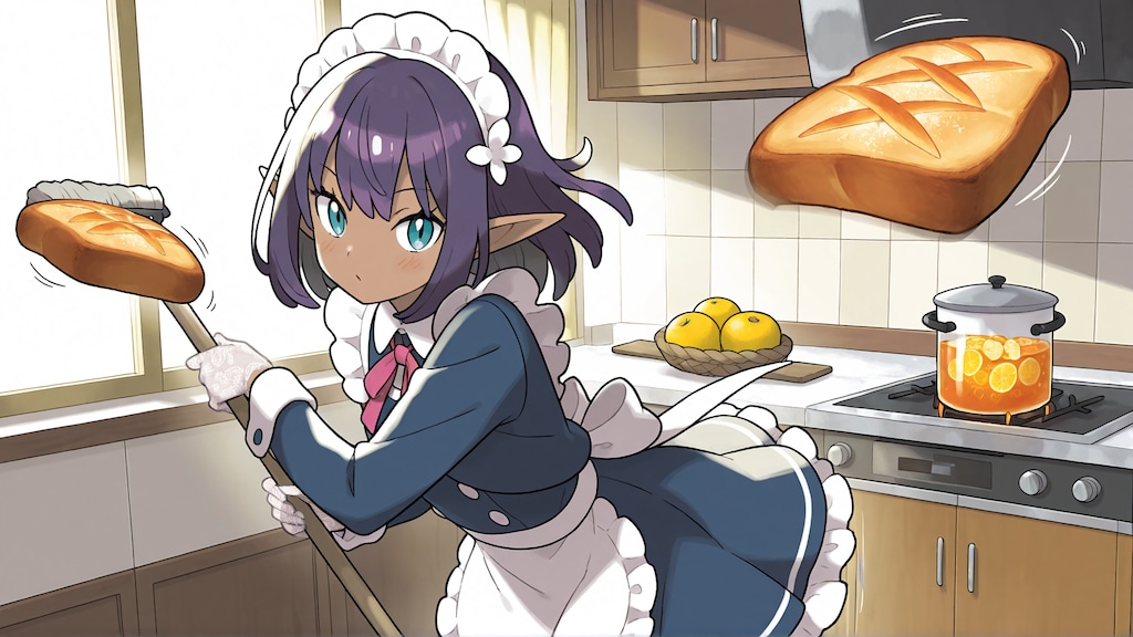 エルフのメイドさん 2