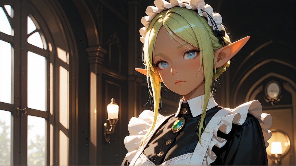 エルフのメイドさん 2