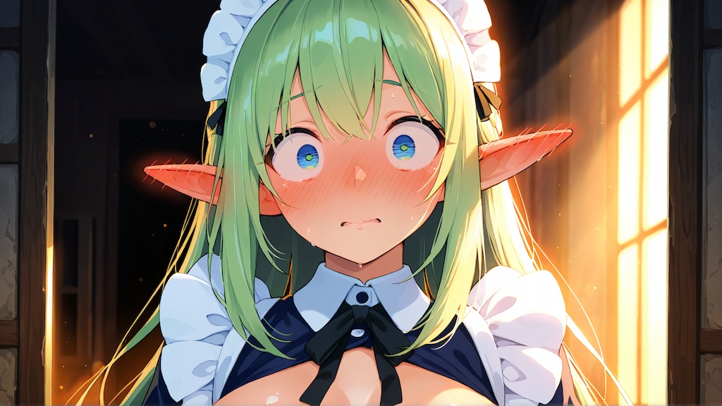 エルフのメイドさん 2