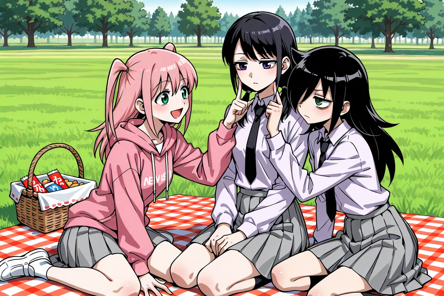 わたもてピクニック | の人気AIイラスト・グラビア