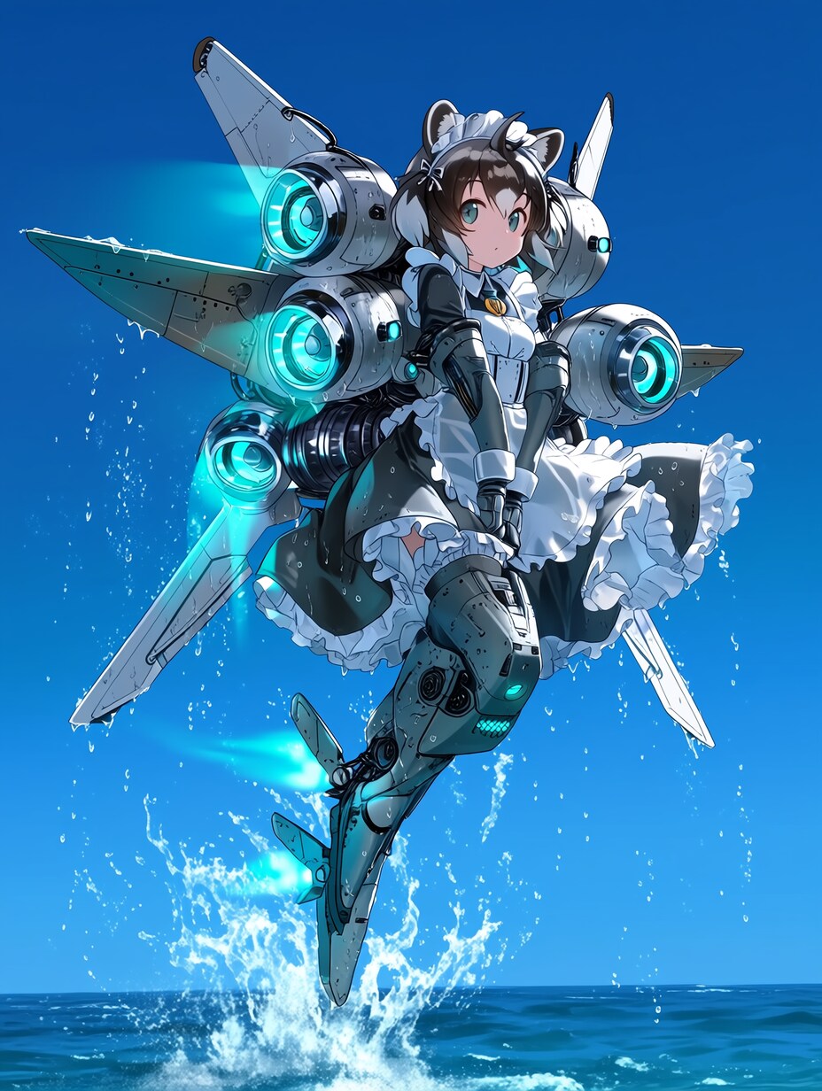 海中から出撃