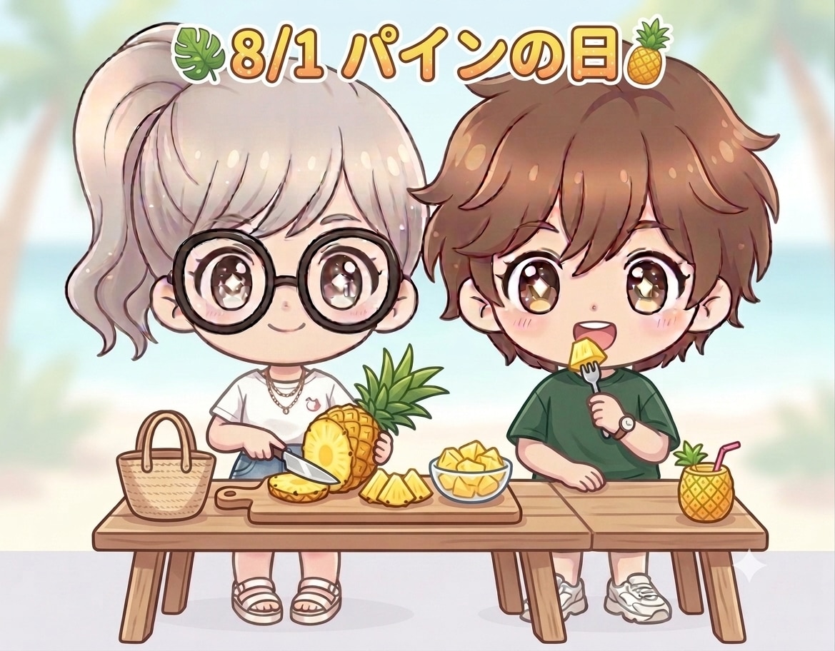 今日は「パインの日」